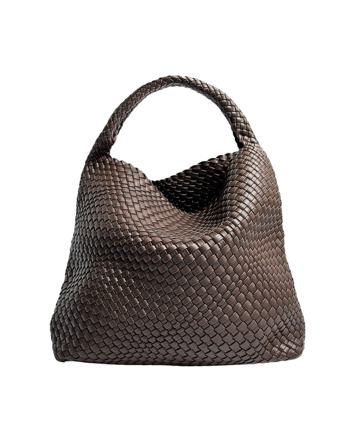 Blød vævet shopper