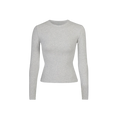 Cotton Jersey Long Sleeve T-Shirt