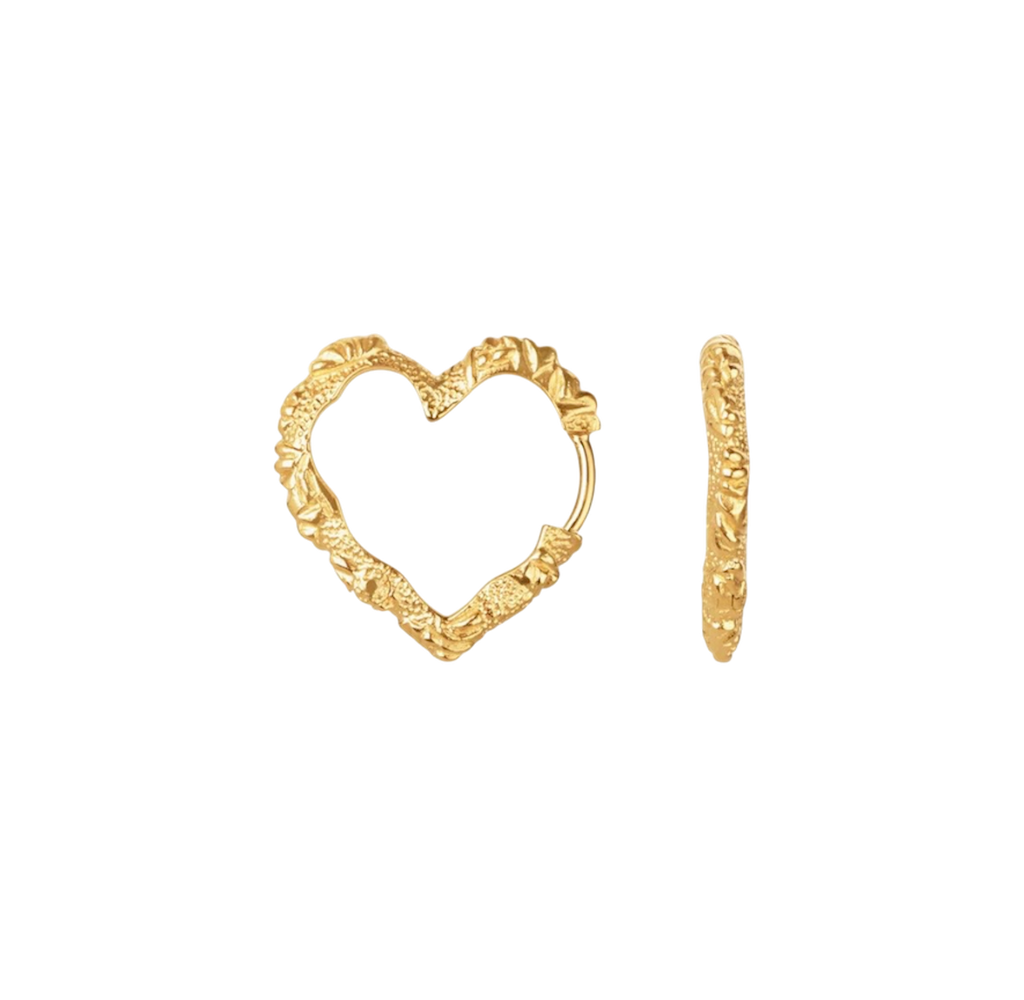 Mellem Heart Crush Hoops