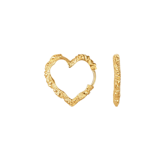 Mellem Heart Crush Hoops