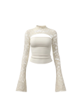 Lara Lace Top Long Sleeve