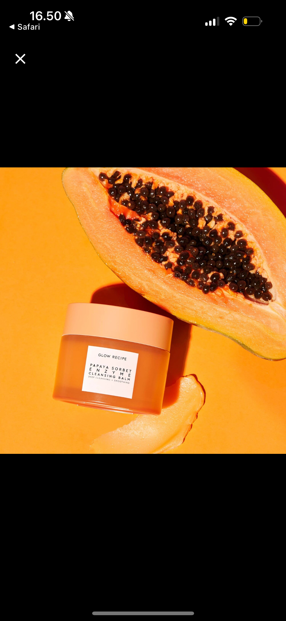 Papaya Sorbet Enzyme Cleansing Balm