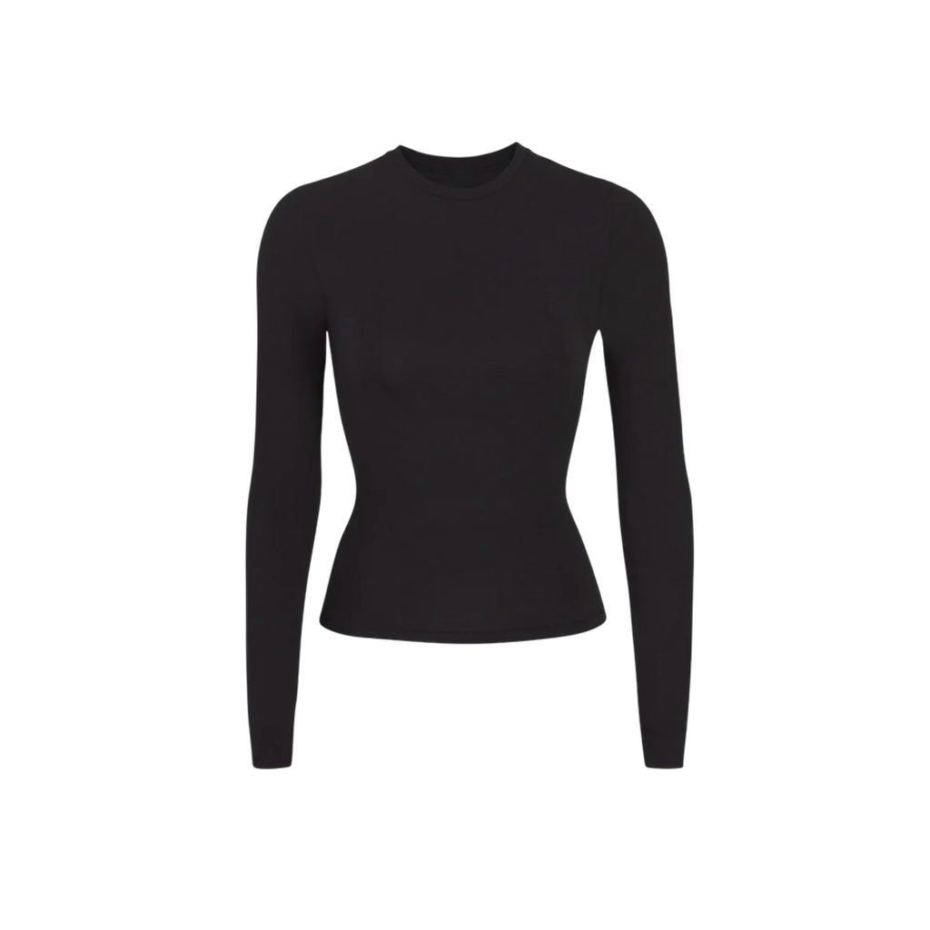 Cotton Jersey Long Sleeve T-Shirt