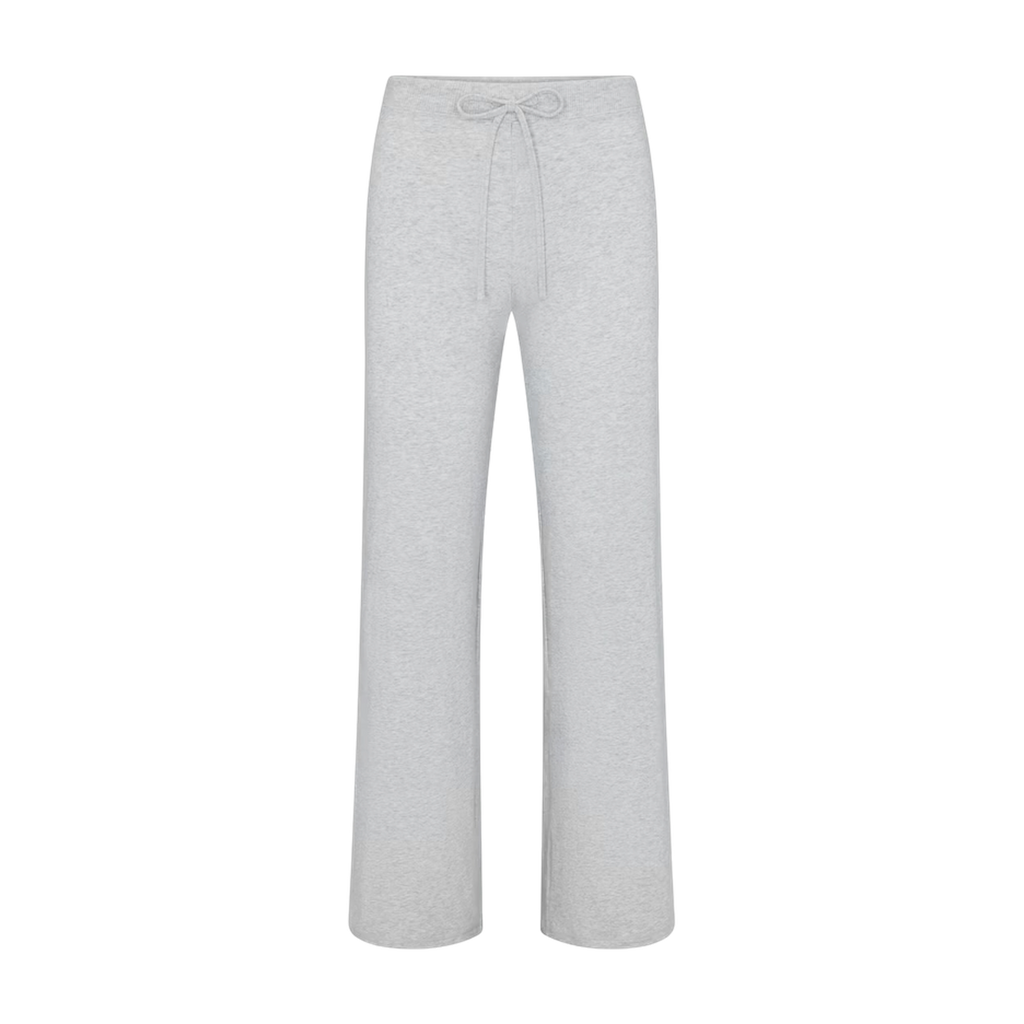 Cotton Jersey Straight Leg Pant