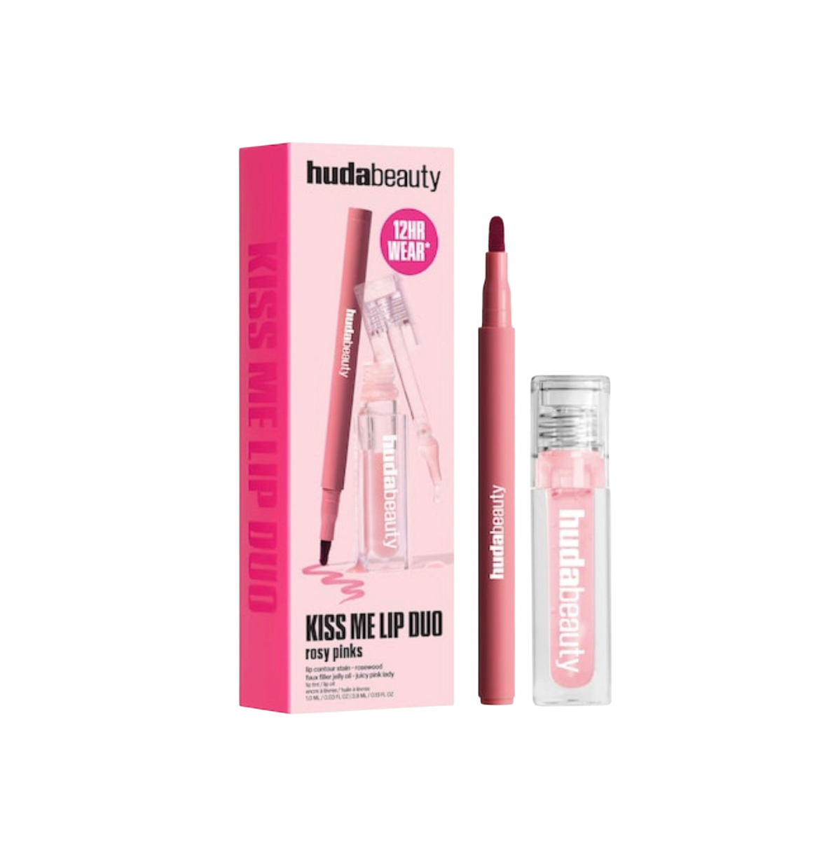 Kiss Me Lip Duo Rosy Pinks
