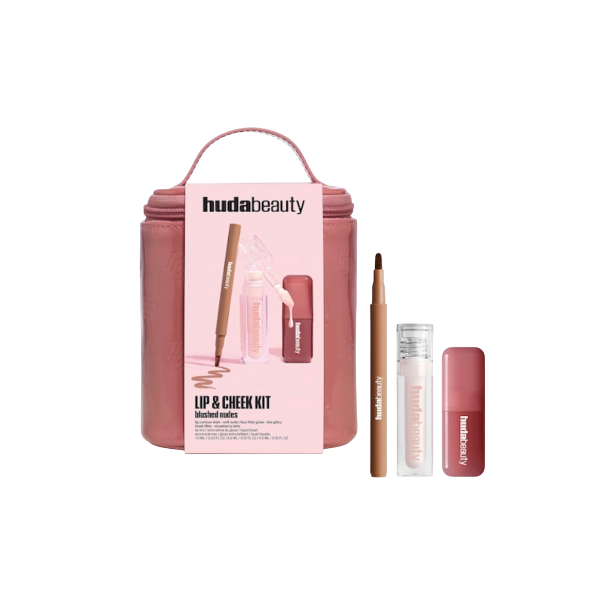 Lip & Cheek Blushed Nudes Kit