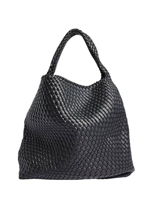 Blød vævet shopper